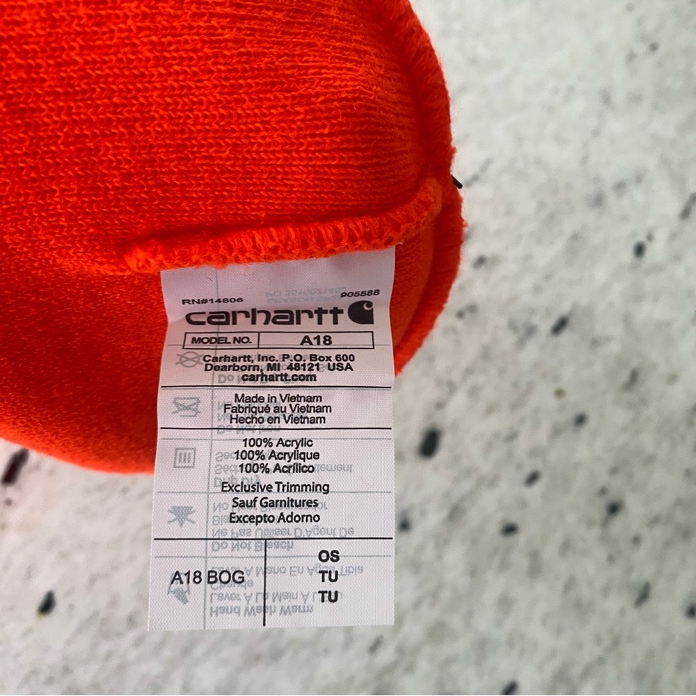 NWT Carhartt Adult Knit‎ Cuffed Beanie - Picture 4 of 4